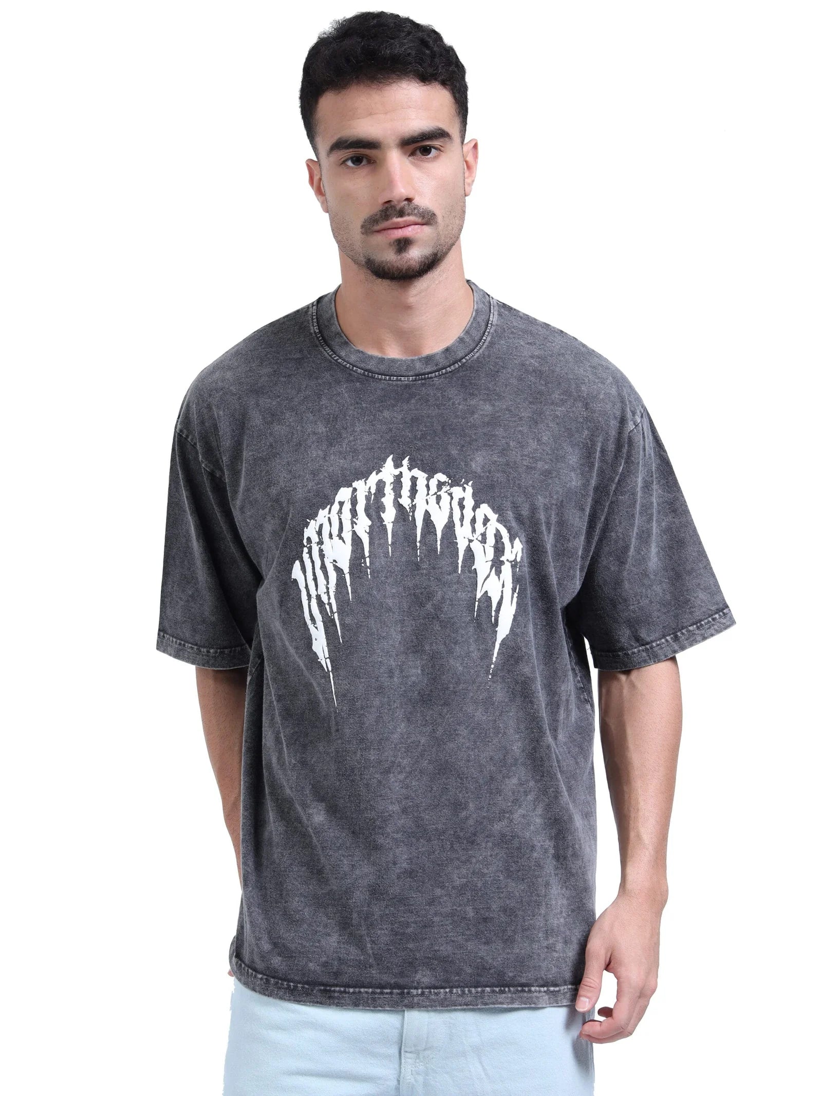 Dark Acid Wash Heart throb Icicle