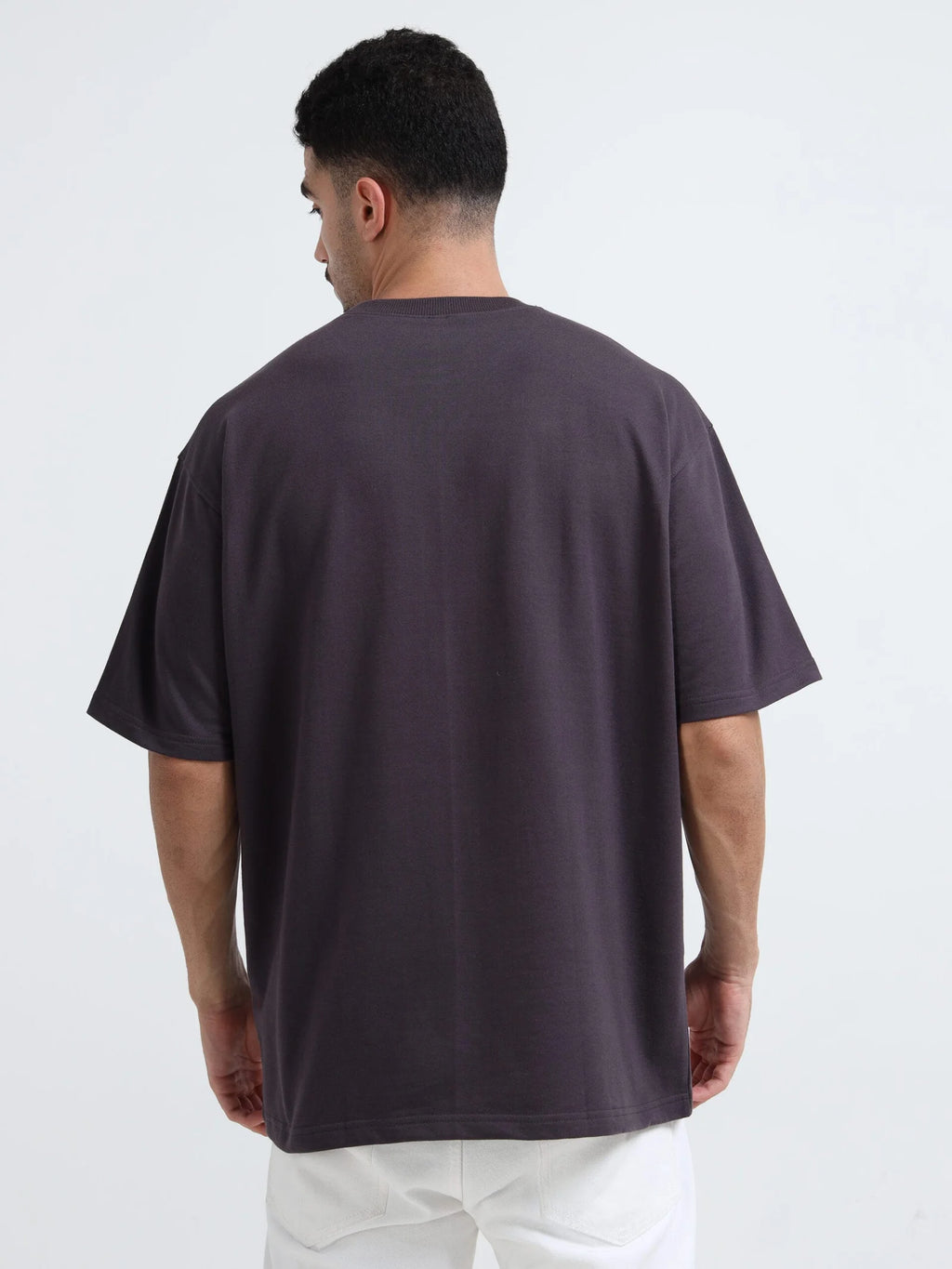 Rhino Cult Essential Dark Plum Oversize Tee