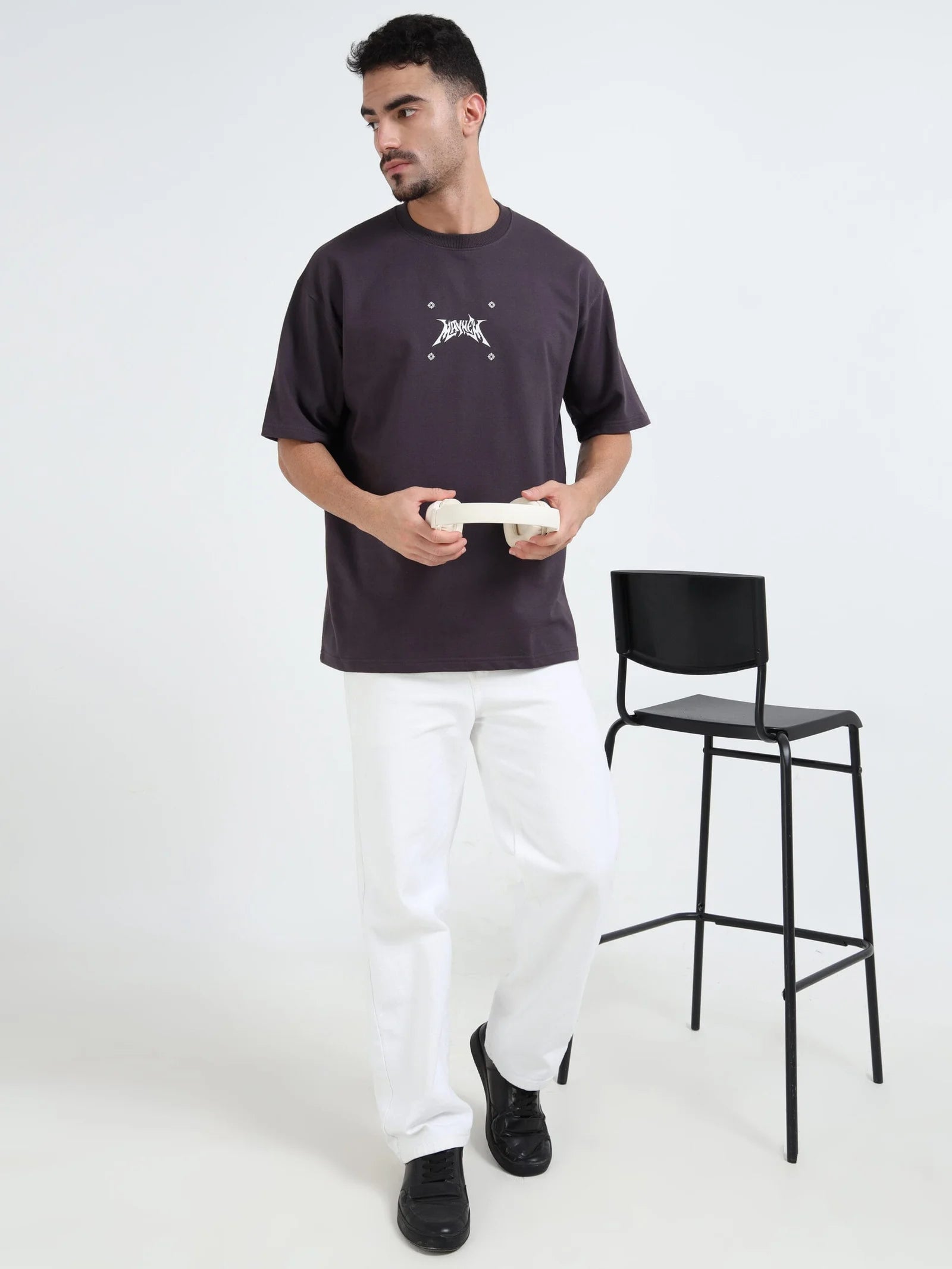 The Cyberpunk Edge Oversize T-shirt