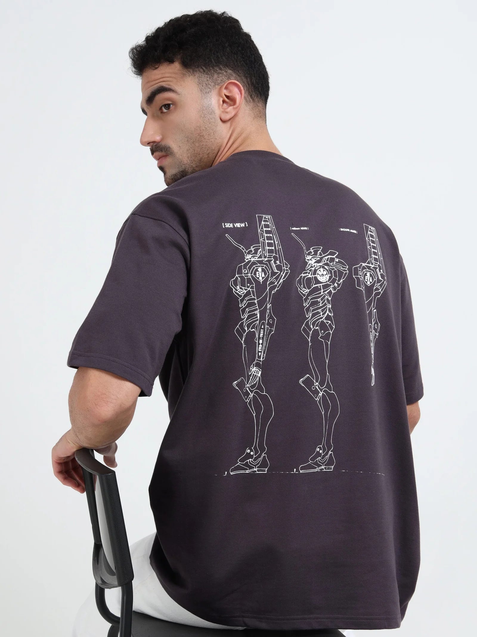 The Cyberpunk Edge Oversize T-shirt