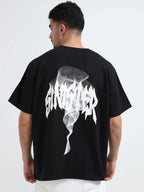 Black Sinister Symphony Oversize T-shirt