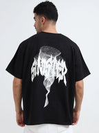 Black Sinister Symphony Oversize T-shirt