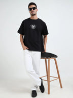 Black Sinister Symphony Oversize T-shirt