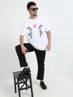White Neon Navigator Oversize T-shirt