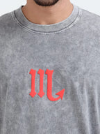 Acid Wash Crab Voyager Oversize T-shirt