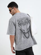 Acid Wash Heartthrob Icicle Oversized T-Shirt