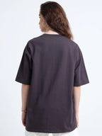Rhino Cult Essential Dark Plum Oversize Tee