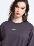 Rhino Cult Essential Dark Plum Oversize Tee