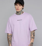 Rhino Cult Essential Lavender Oversize Tee
