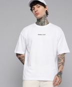Rhino Cult Essential White Oversize Tee