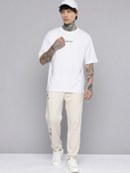 Rhino Cult Essential White Oversize Tee