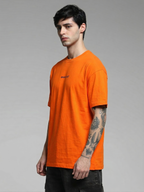 Rhino Cult Essential Orange Oversize Tee