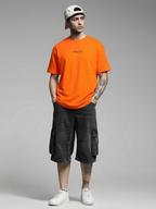 Rhino Cult Essential Orange Oversize Tee