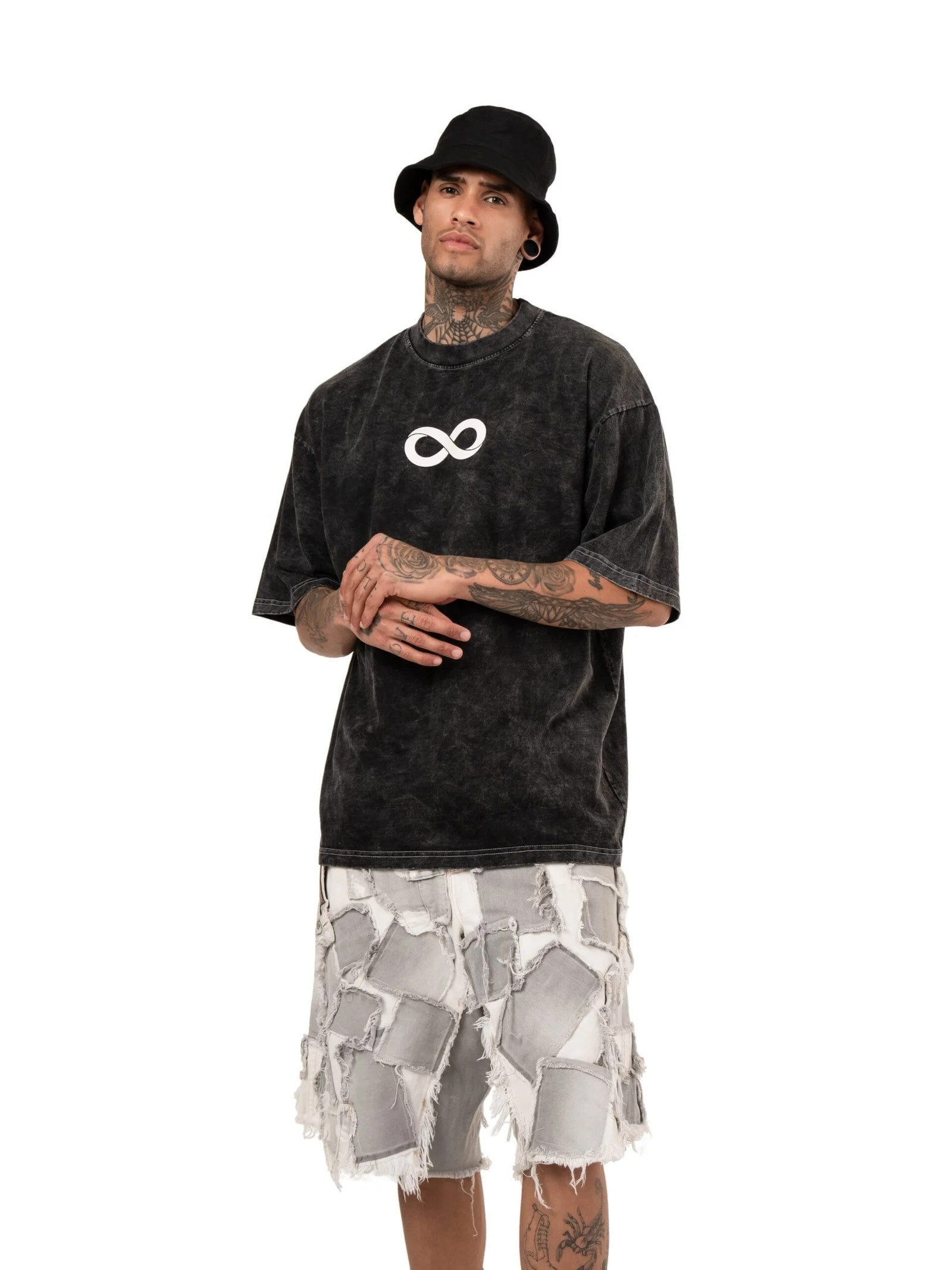 Acid Wash Anarchy Tee %%page%% - %%sitename%% – Rhino Cult