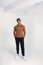 Rhino Cult Essential Brown Hoodie