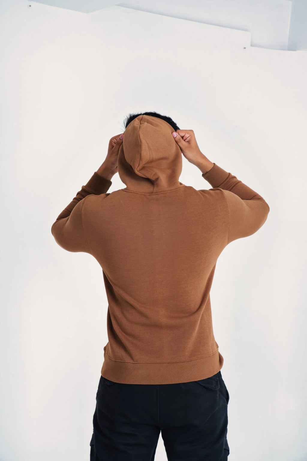 Rhino Cult Essential Brown Hoodie