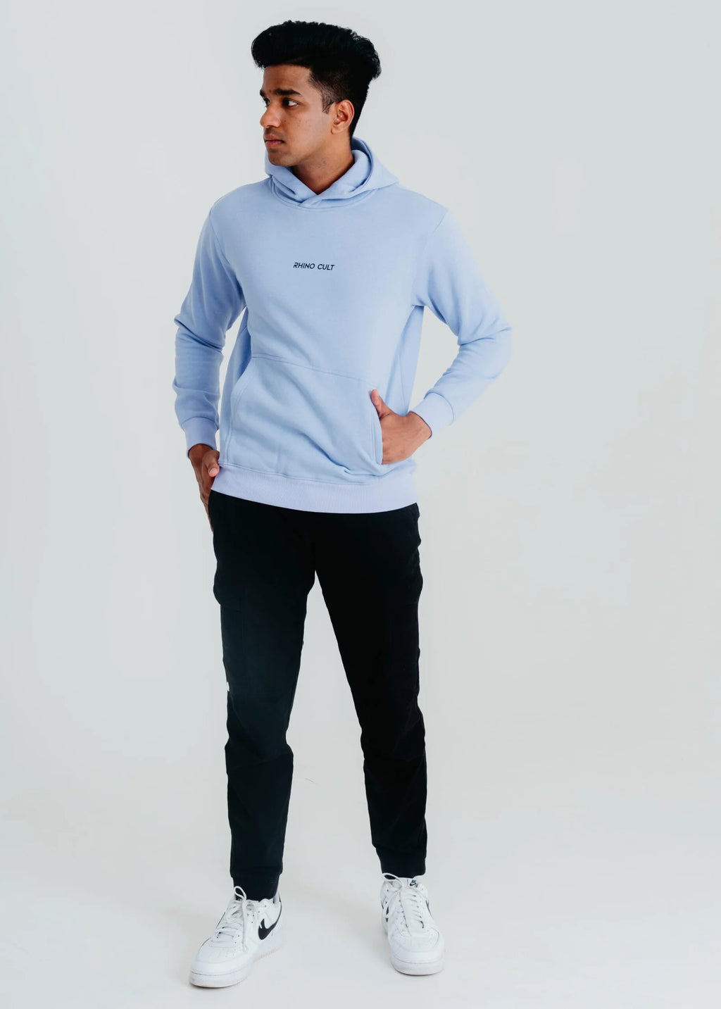 Rhino Cult Essential Lavender Hoodie