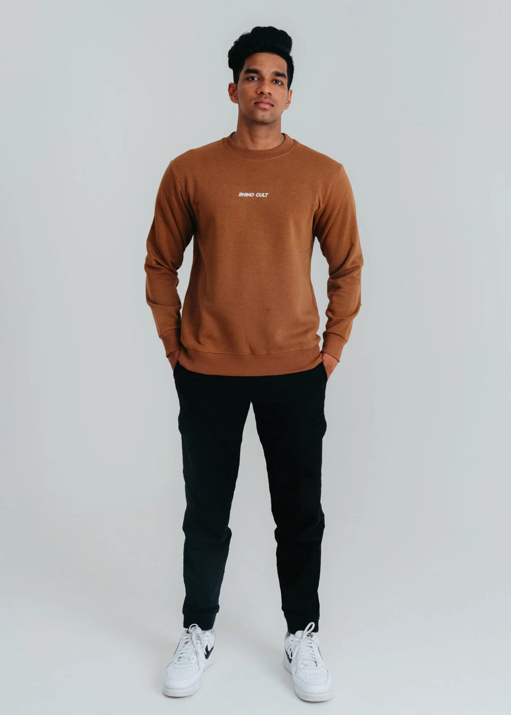 Rhino Cult Essential Brown Sweatshirt