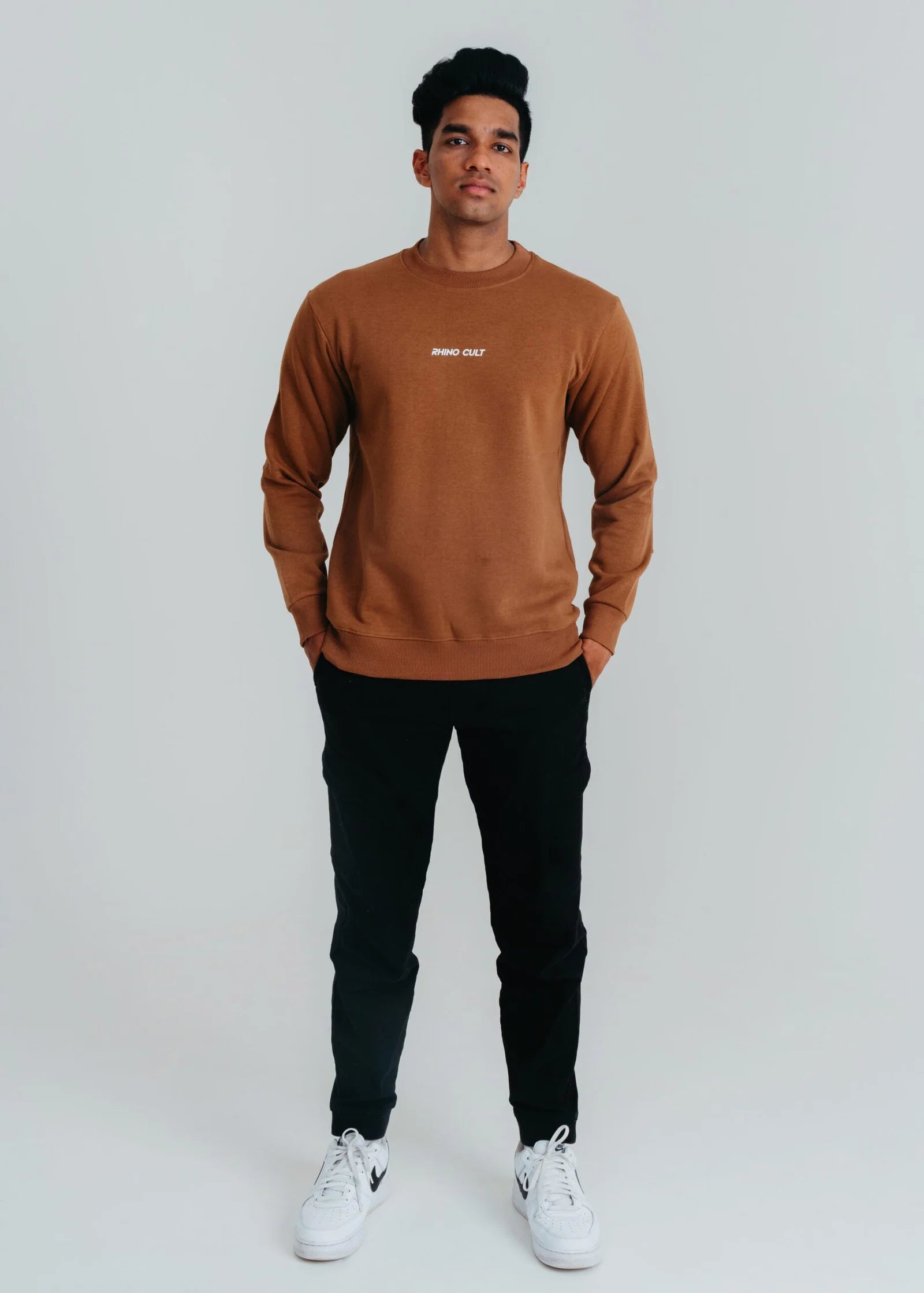 Rhino Cult Essential Brown Sweatshirt