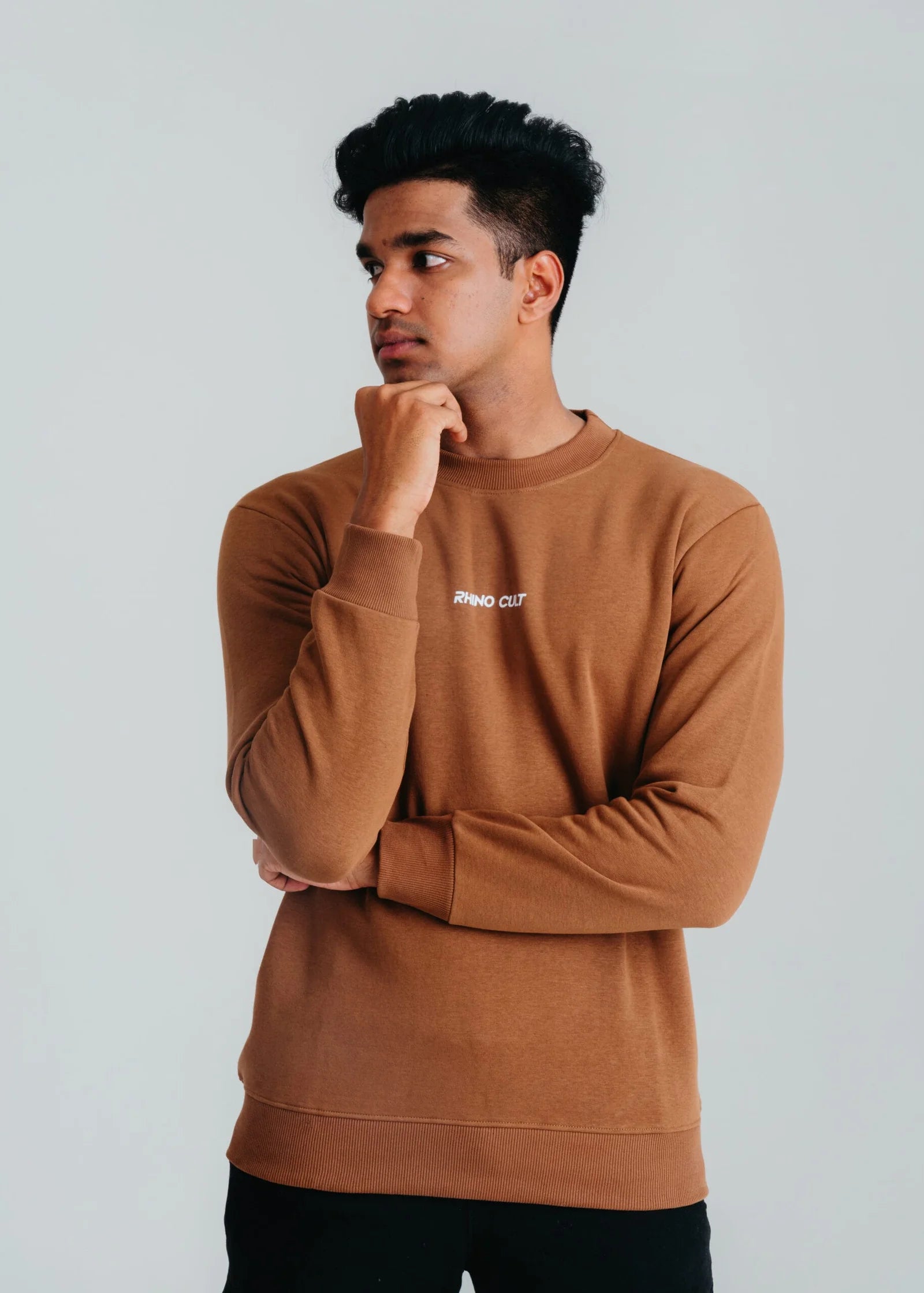 Rhino Cult Essential Brown Sweatshirt