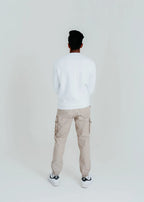 Rhino Cult Essential White Sweatshirt