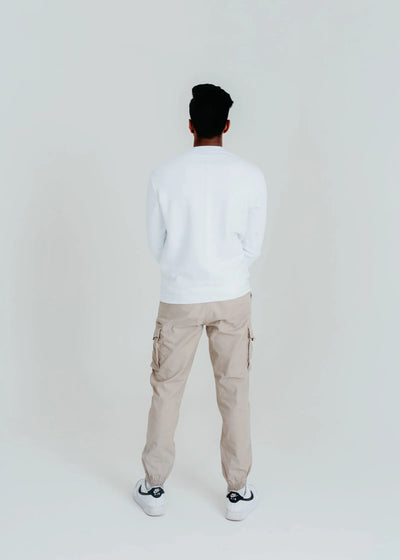 Rhino Cult Essential White Sweatshirt