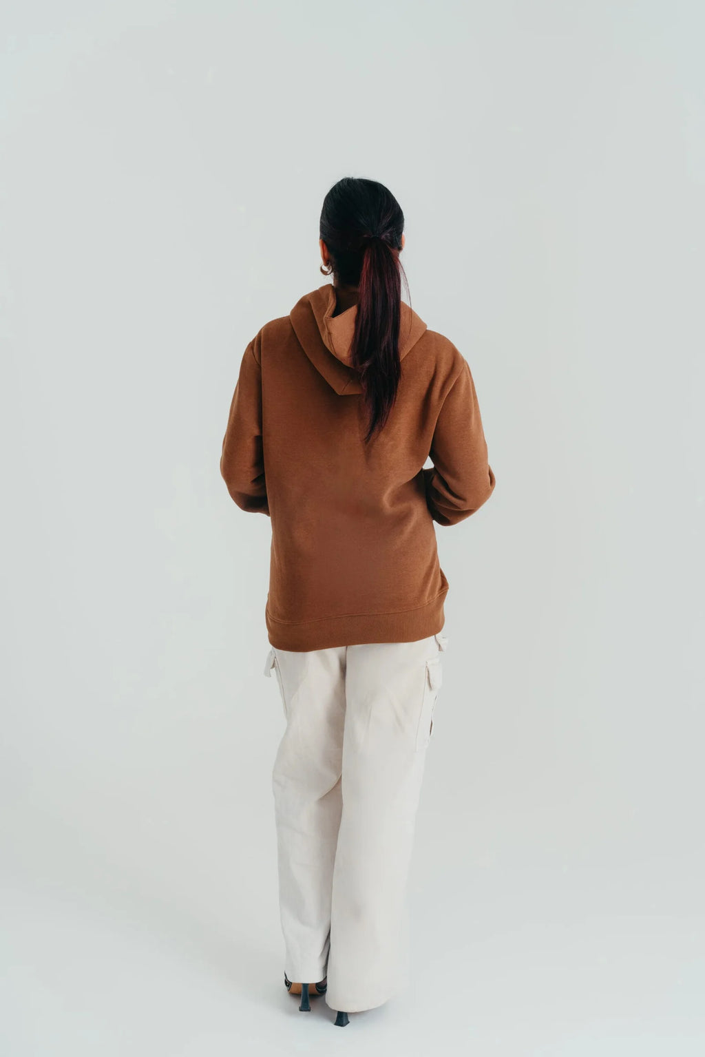 Rhino Cult Essential Brown Hoodie