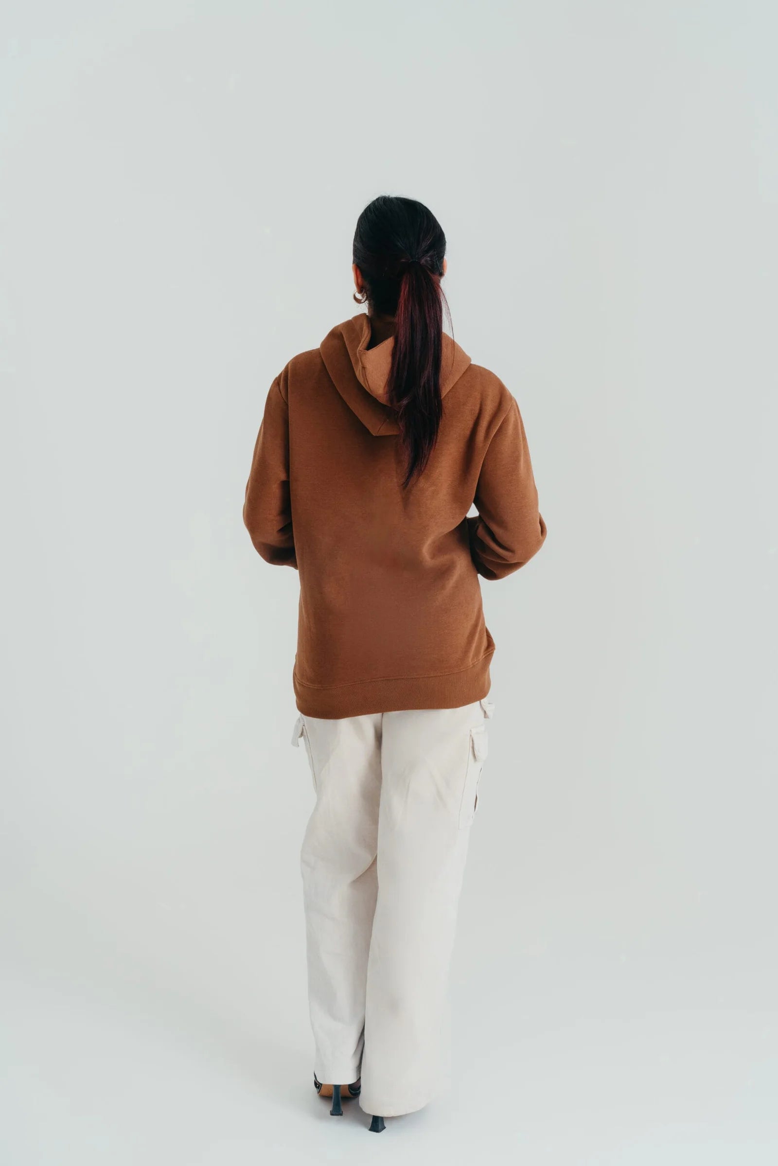 Rhino Cult Essential Brown Hoodie