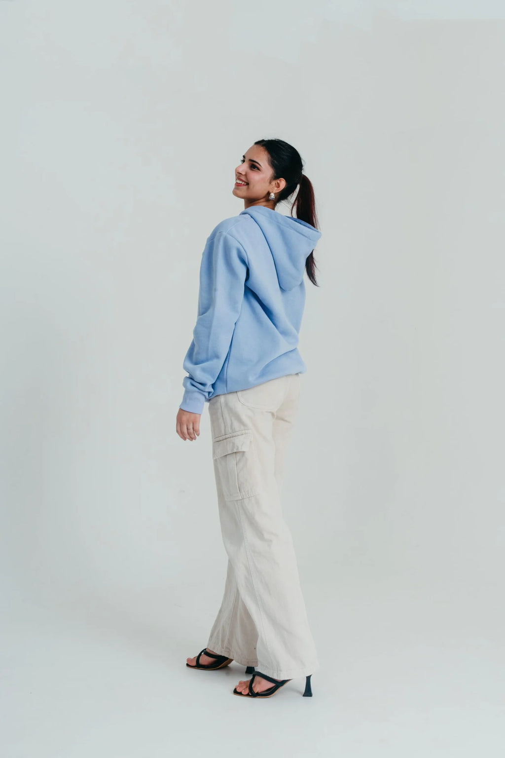 Rhino Cult Essential Blue Hoodie