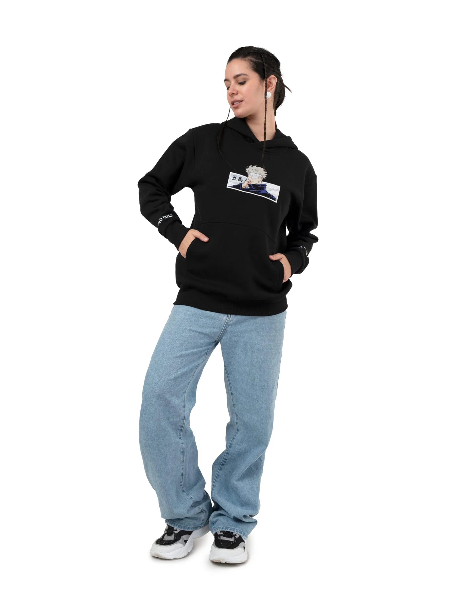 Gojo’s Limitless Power Embroidery Hoodie