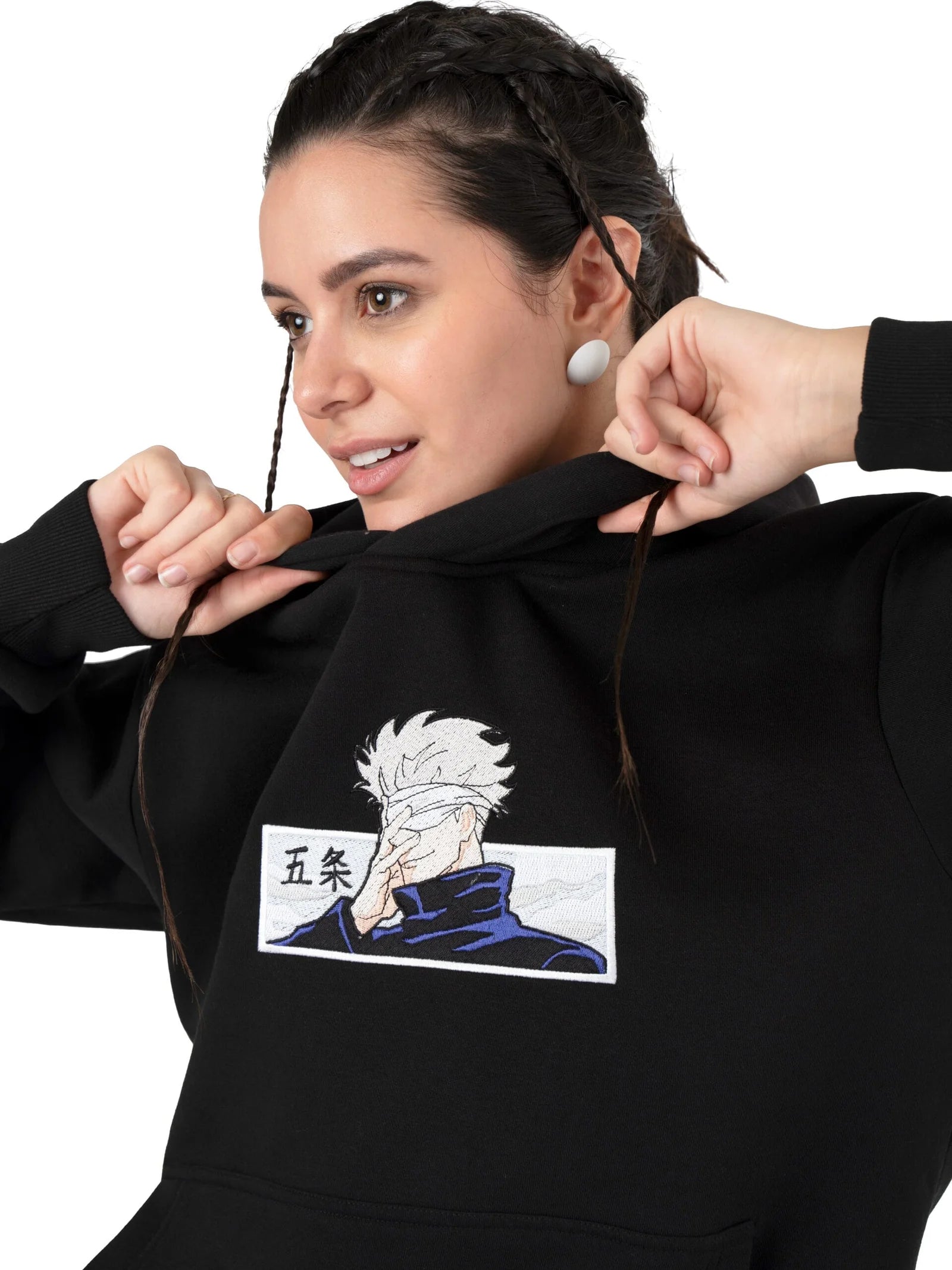 Gojo’s Limitless Power Embroidery Hoodie