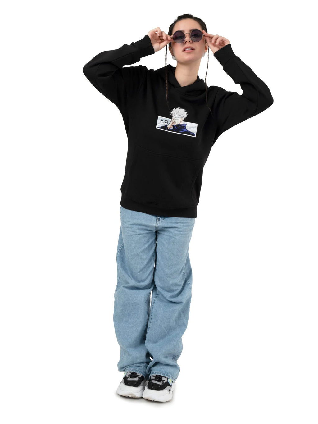 Gojo’s Limitless Power Embroidery Hoodie