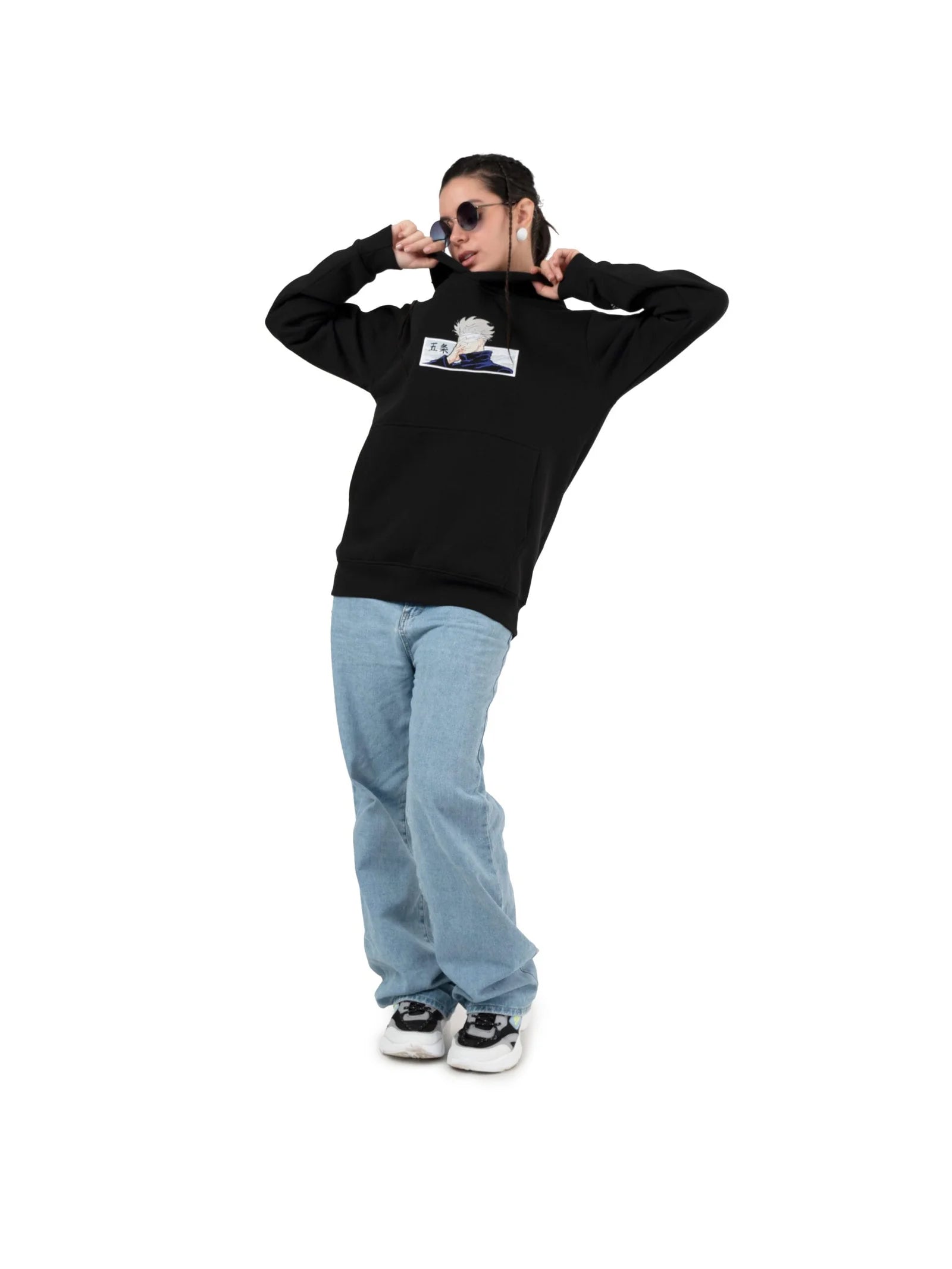 Gojo’s Limitless Power Embroidery Hoodie