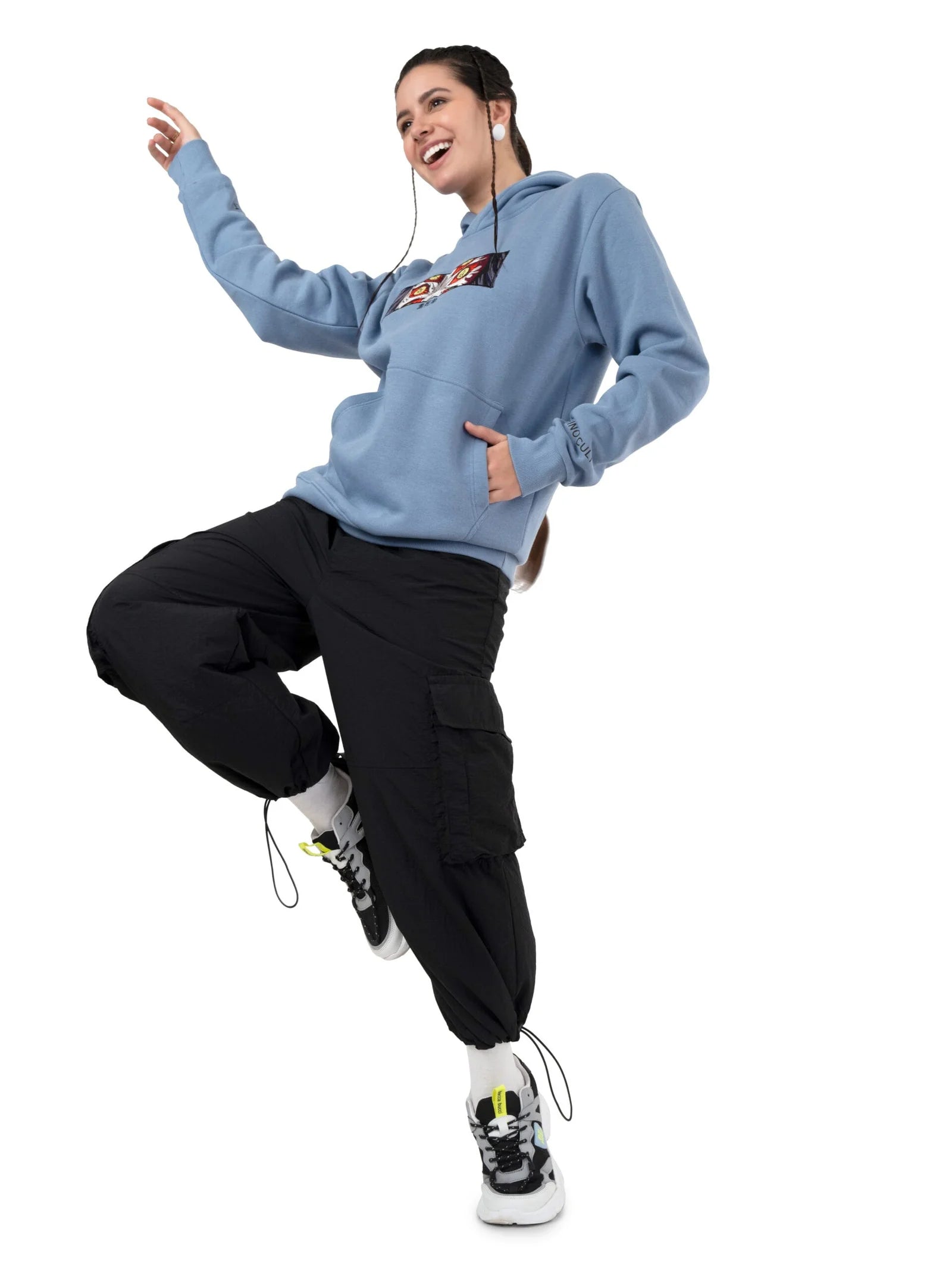 Kokushibo’s Six Eyes Embroidery Hoodie