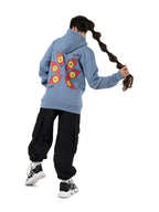 Kokushibo’s Six Eyes Embroidery Hoodie