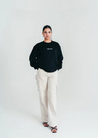 Rhino Cult Essential Black Sweatshirt