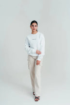 Rhino Cult Essential White Sweatshirt