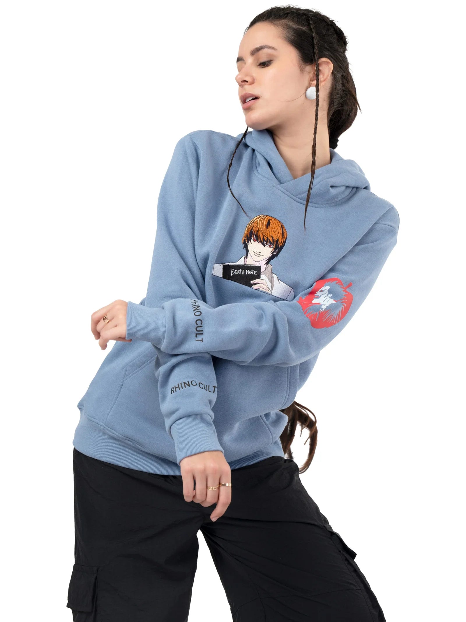 Kira’s Death Note Embroidery Hoodie