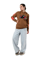 Itachi’s Sharingan Shuriken Embroidery Hoodie