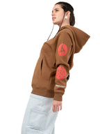 Itachi’s Sharingan Shuriken Embroidery Hoodie