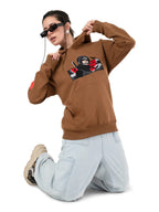 Itachi’s Sharingan Shuriken Embroidery Hoodie