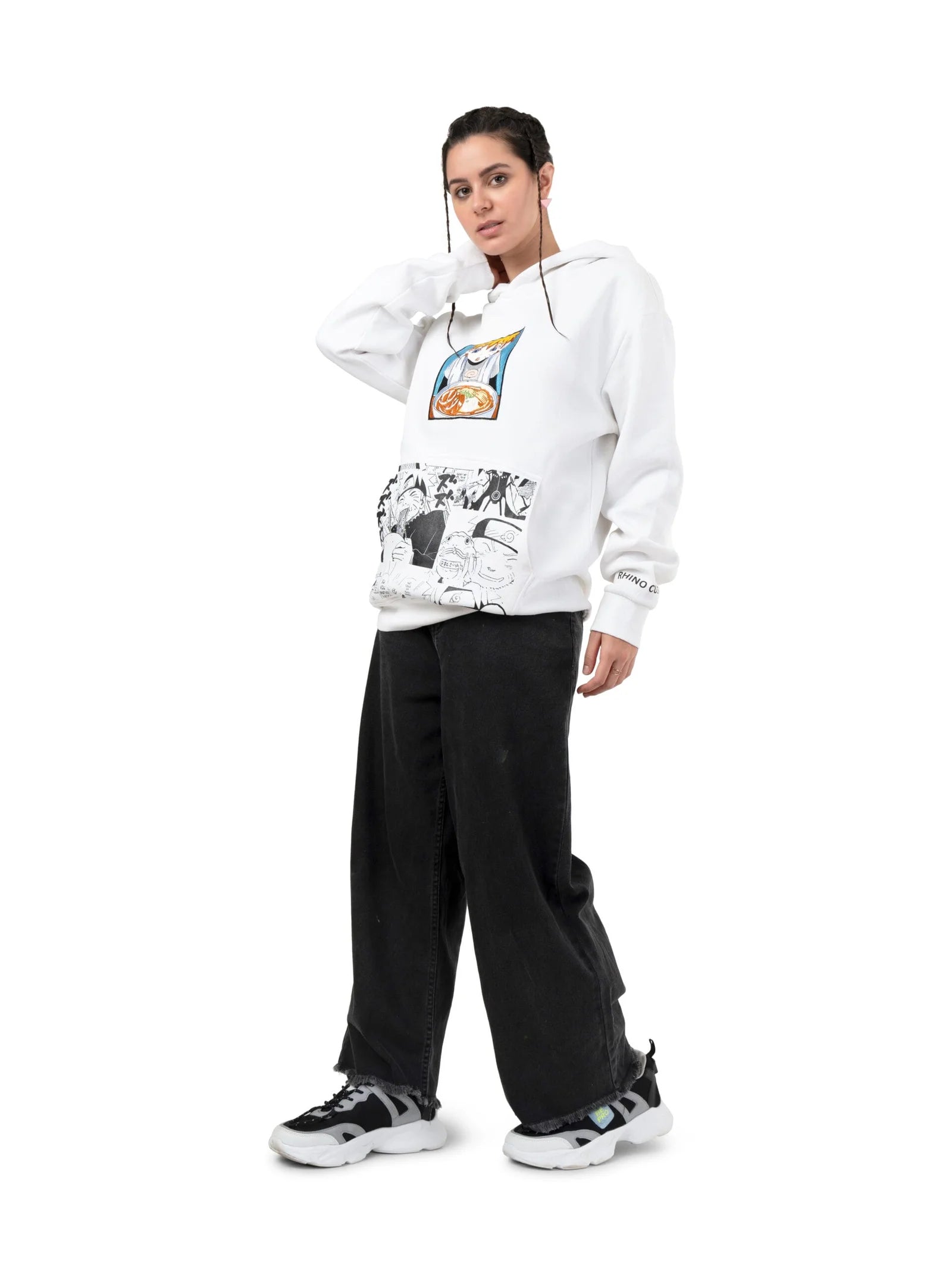 Naruto’s Ramen Rush Embroidery Hoodie