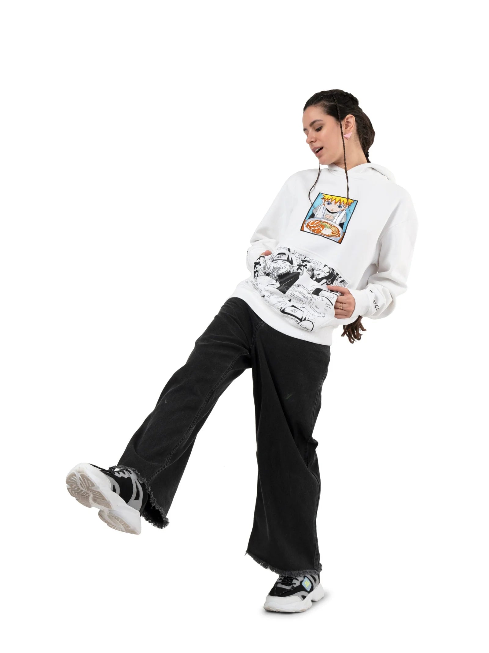 Naruto’s Ramen Rush Embroidery Hoodie