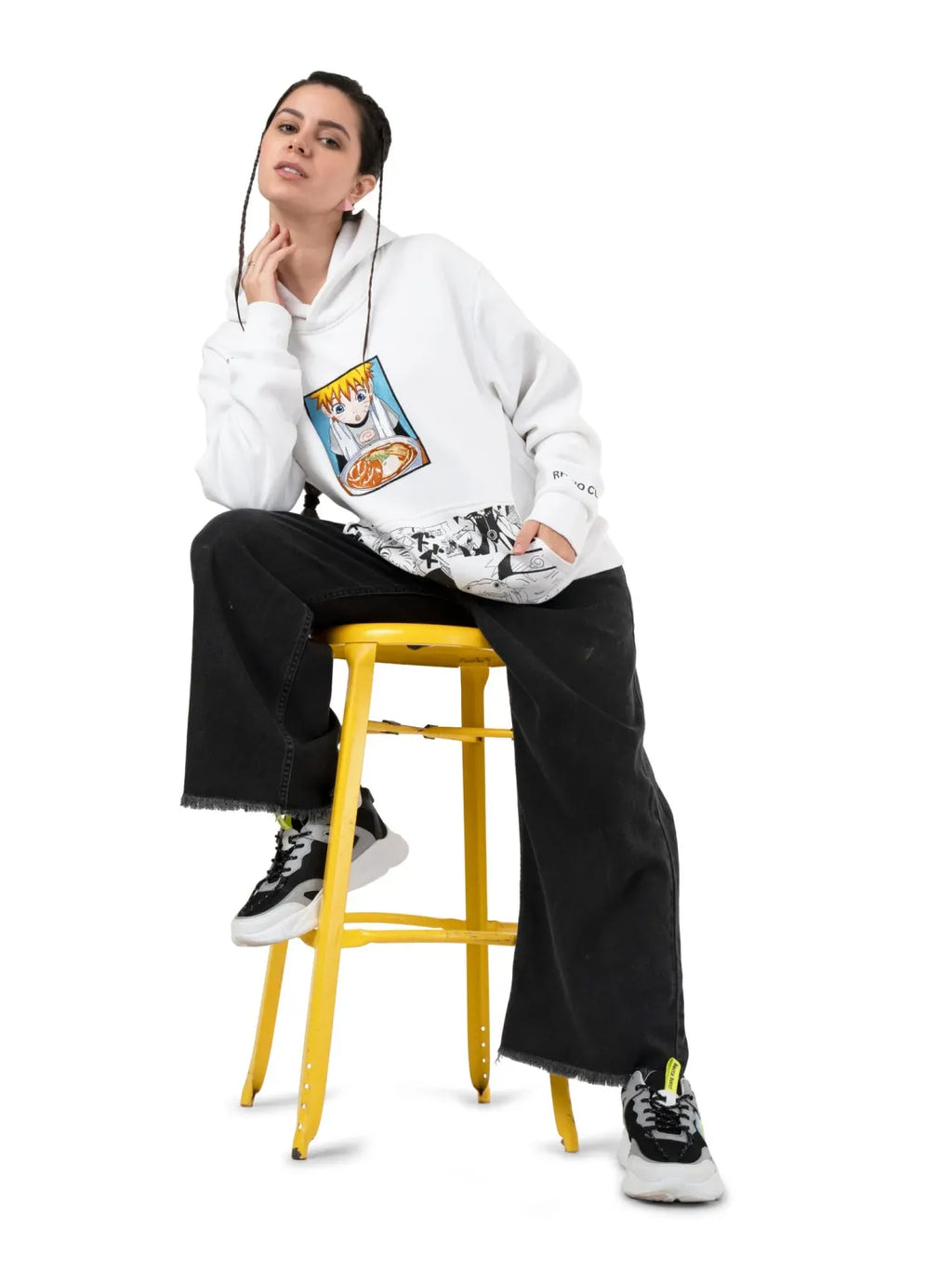 Naruto’s Ramen Rush Embroidery Hoodie