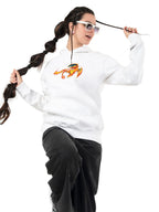 Charizard’s Flamethrower Embroidery Hoodie