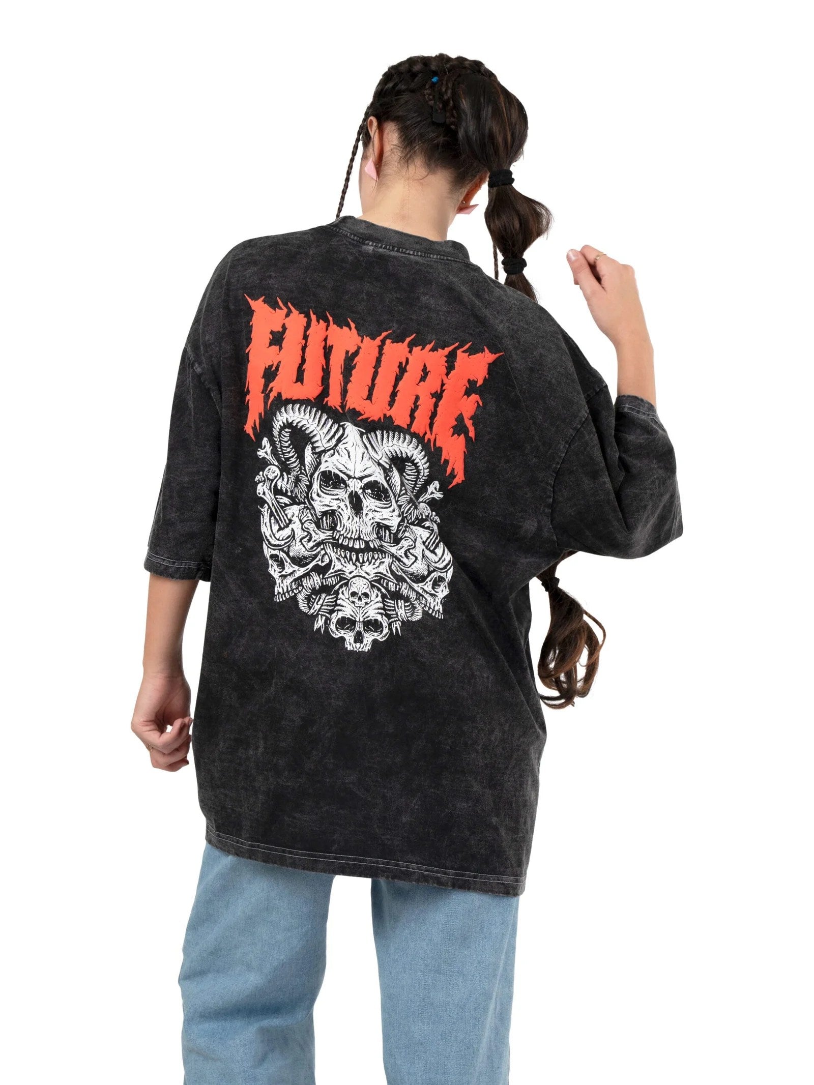 Acid Wash Anarchy Tee - Rhinocult – Rhino Cult