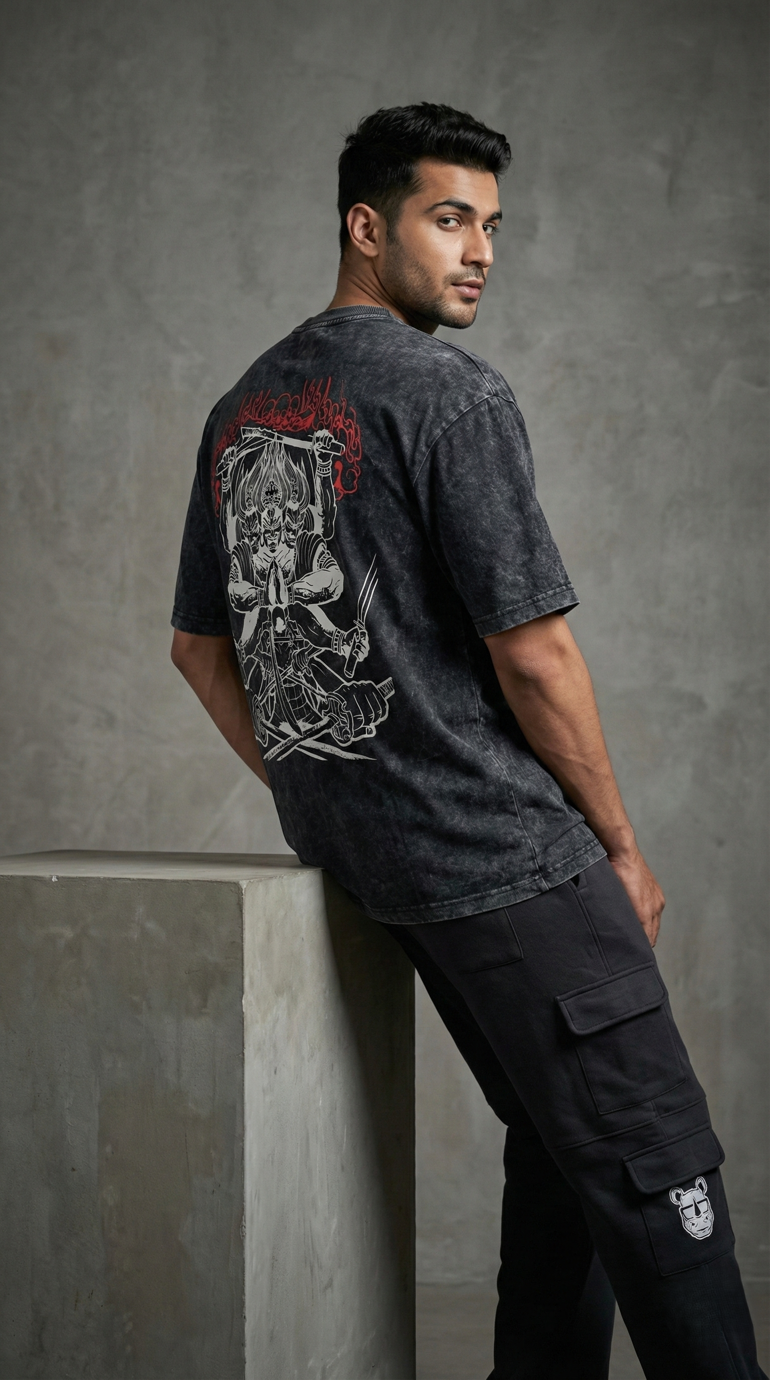 Dark Acid The legend of Zoro Oversized T-shirt