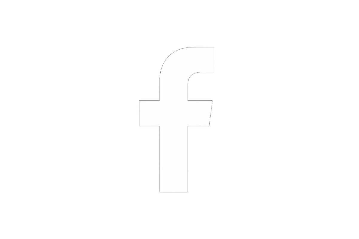 facebook white logo